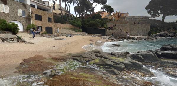 Platja Els Canyissos Calella de Palafrugell