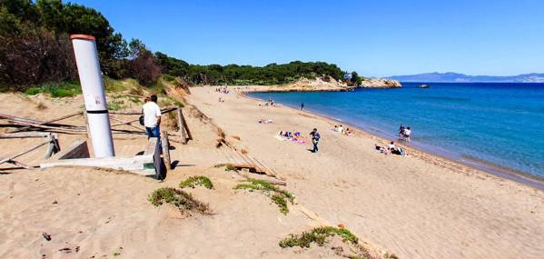 El Rec del Molí beach L'Escala