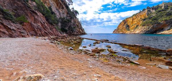 Giveroleta cove Tossa de Mar