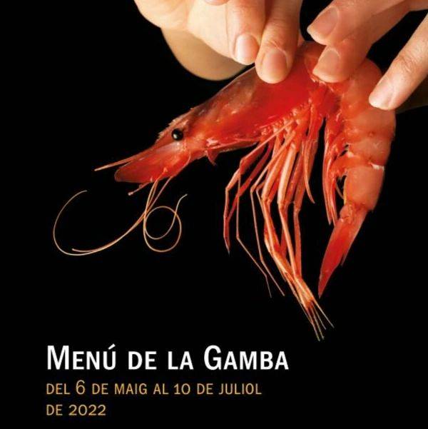 Menú de la gamba 