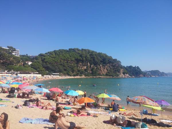 Las playas de Lloret