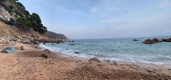 La Corcollada beach Sant Feliu de Guíxols