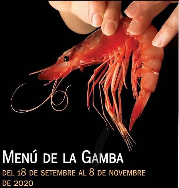 Menú de la gamba 2020 