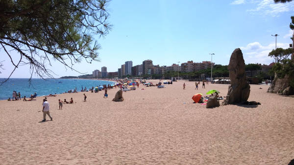 Gran beach Platja d'Aro