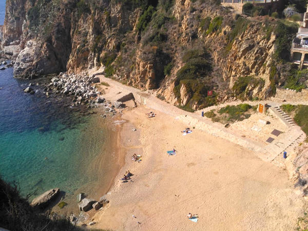 Playa de Es Codolar Tossa de Mar