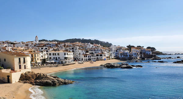 Maritime quarter of Port Bo Calella de Palafrugell