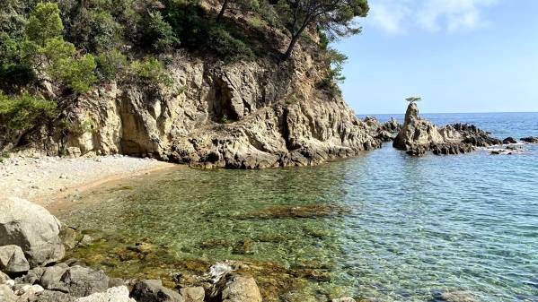 Rajols cove Lloret de Mar