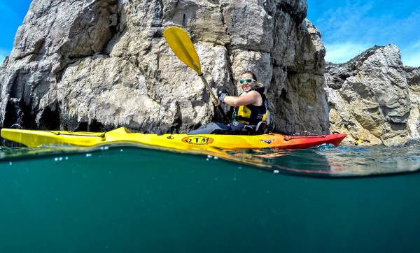 Guided kayak excursion in the Medes Islands