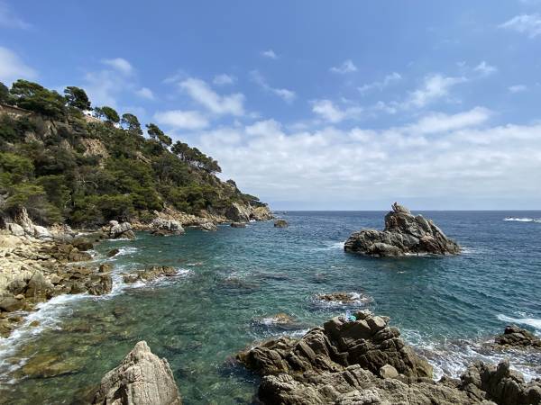 Els Frares cove Lloret de Mar