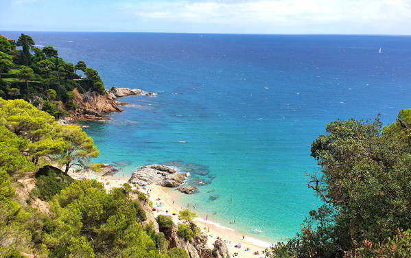 Sa Boadella cove Lloret de Mar