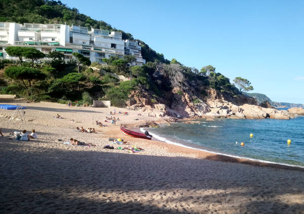 Salions cove Tossa de Mar