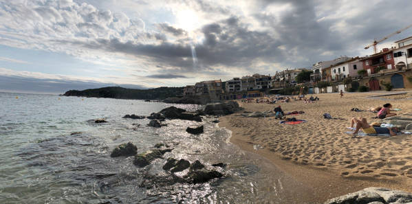 Canadell beach Calella de Palafrugell