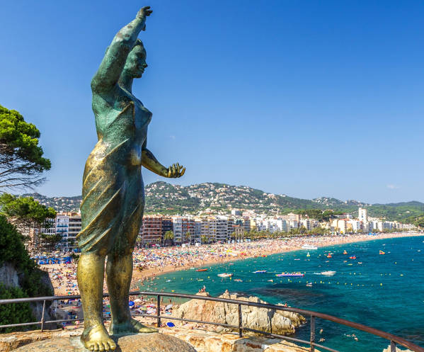 Monumento a la Dona Marinera Lloret de Mar