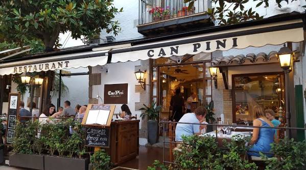 Can Pini Restaurant Tossa de Mar