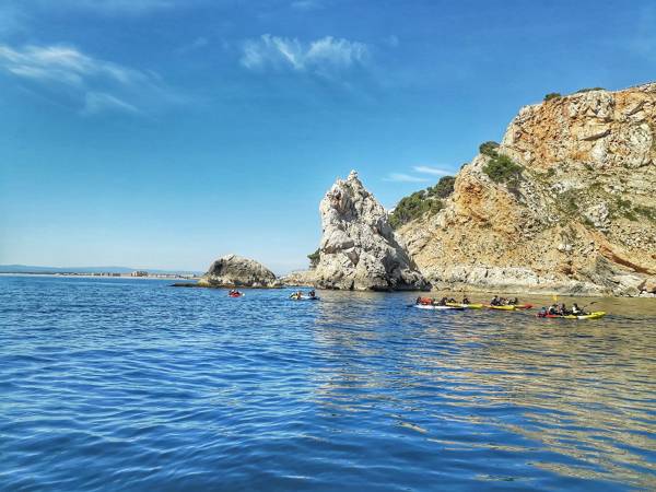 Excursión guiada con kayak en las islas Medes