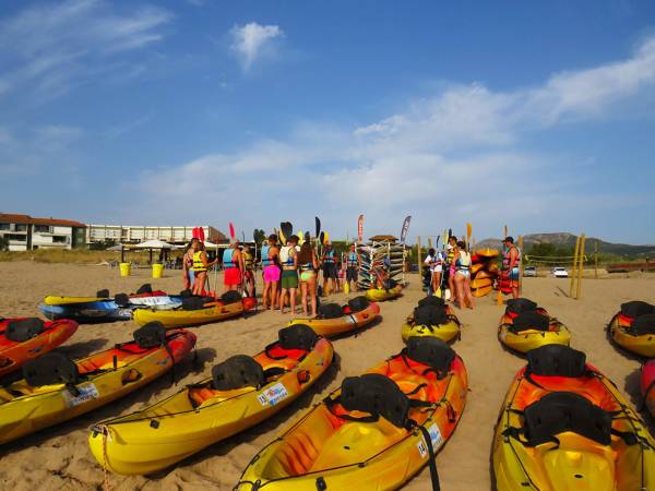 Guided kayak excursion in the Medes Islands