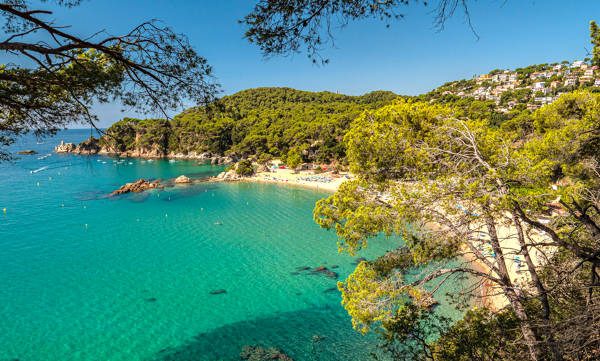 Santa Cristina beach Lloret de Mar