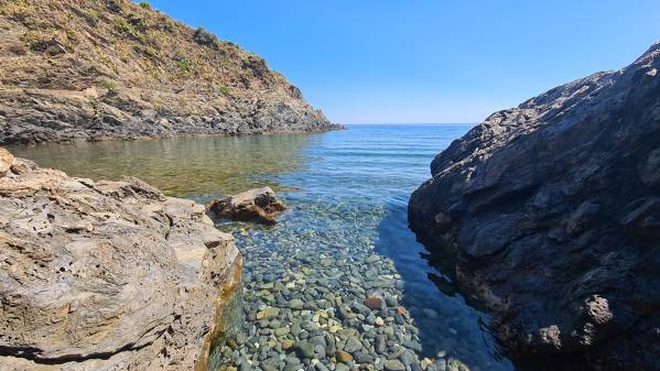 Del Pi beach Portbou