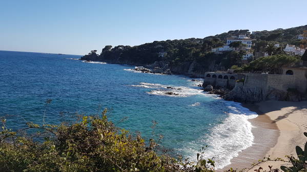 Port Pelegrí beach Calella de Palafrugell