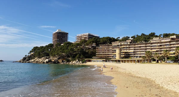 Torre Valentina beach Sant Antoni de Calonge