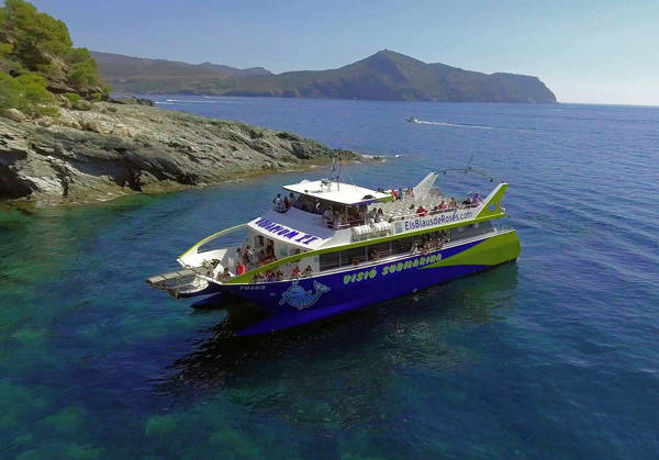 Tour en barco: Cap Norfeu & Bahía de Jòncols